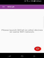 WiFi Walkie Talkie app - WiCall постер