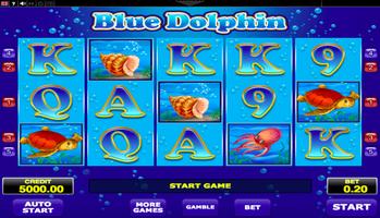 Blue Dolphin Affiche