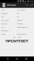 NFContact تصوير الشاشة 1