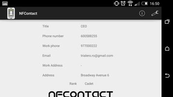 NFContact ảnh chụp màn hình 3
