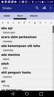 Kamus Bahasa Sinabu ảnh chụp màn hình 1