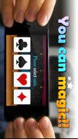 easy card trick free magic app poster