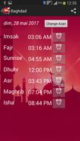 برنامه‌نما Iraq Prayer Times عکس از صفحه