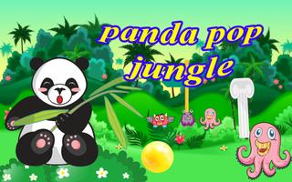 Panda jungle pop Cartaz