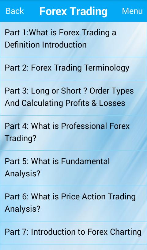 Forex Trading Earning Guide For Android Apk Download - 