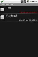 QuickTodo Lite screenshot 1
