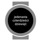 Zegarek Tekstowy 圖標