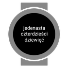 Zegarek Tekstowy icono