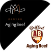 Aging beef of Steak restaurant