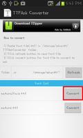 TTFApkConverter screenshot 1