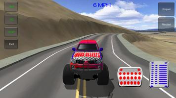 Monster Truck Race اسکرین شاٹ 3