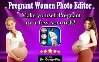 Pregnant Women Photo Editor Affiche