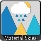 Material Skies Weather Icons أيقونة