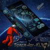 Space Blue for KLWP Download gratis mod apk versi terbaru
