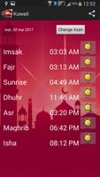 Kuwait Ramadan Prayer Times screenshot 1