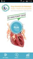 3D Anatomy Quiz Affiche