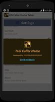 HD Caller Name Talker capture d'écran 1