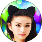 Anime Kitty Ears In Photo ikona