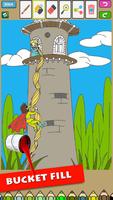 Tap Coloring: Fairy Tales Book capture d'écran 1