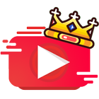 ♛ Kingtube - Music Video Background Float Player.. 圖標