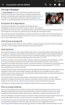 WikiMed - Wikipédia médicale hors-ligne screenshot 3