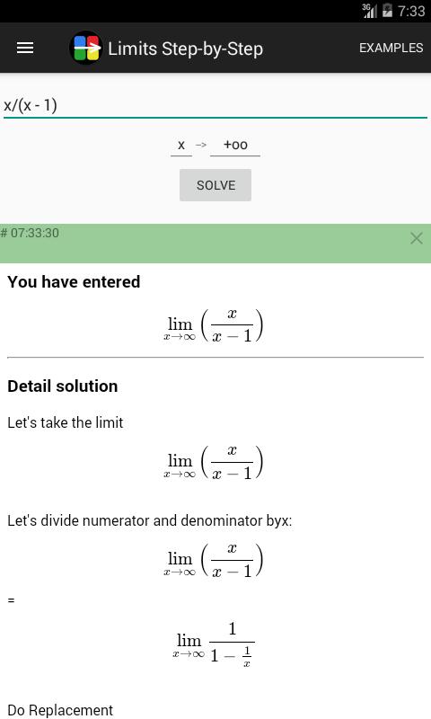 Old Of Limits Calculator [see new version below] APK untuk Unduhan Android