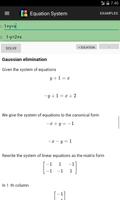 Equation System Solver capture d'écran 3