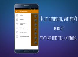 Lady Pill Reminder Pro & Free Screenshot 1