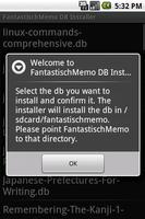 AnyMemo DB Installer تصوير الشاشة 1