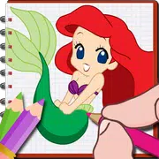 Little Mermaid Coloring Book