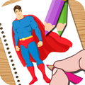 Super Hero Coloring for Kids 2