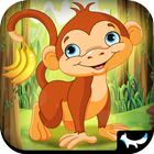 Bananas Monkey Jungle ícone
