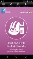 ISM & ISPS Pocket Checklist Affiche