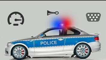 Toddler Kids Car Toy Police Ekran Görüntüsü 1