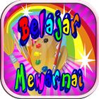 Belajar mewarnai-icoon