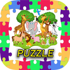 puzzle jungle free icône