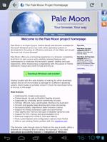 2 Schermata Pale Moon web browser