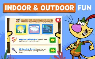 Nature Cat's Great Outdoors Affiche