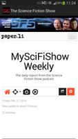 Science Fiction Show App اسکرین شاٹ 1