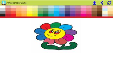 Princess Color Game скриншот 2