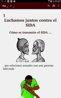 Lucha contra SIDA poster
