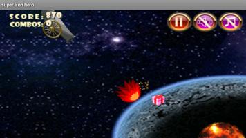 Super Iron Hero - space game capture d'écran 3