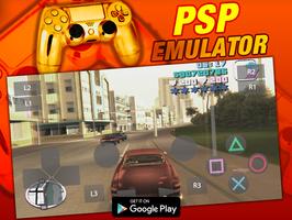 Free HD PSP Emulator - Android Emulator For PSP Affiche