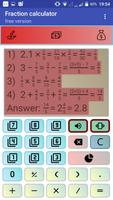 Calculadora frações livres imagem de tela 2