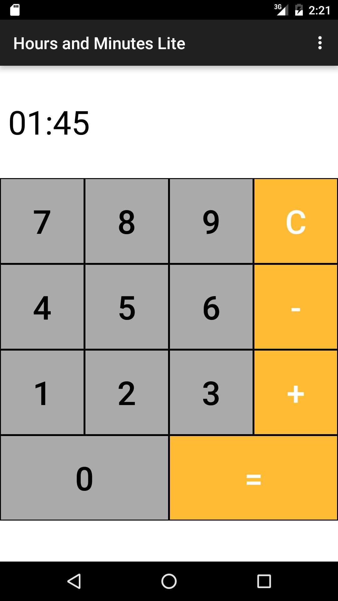 Hours Minutes Time Calculator APK for Android Download