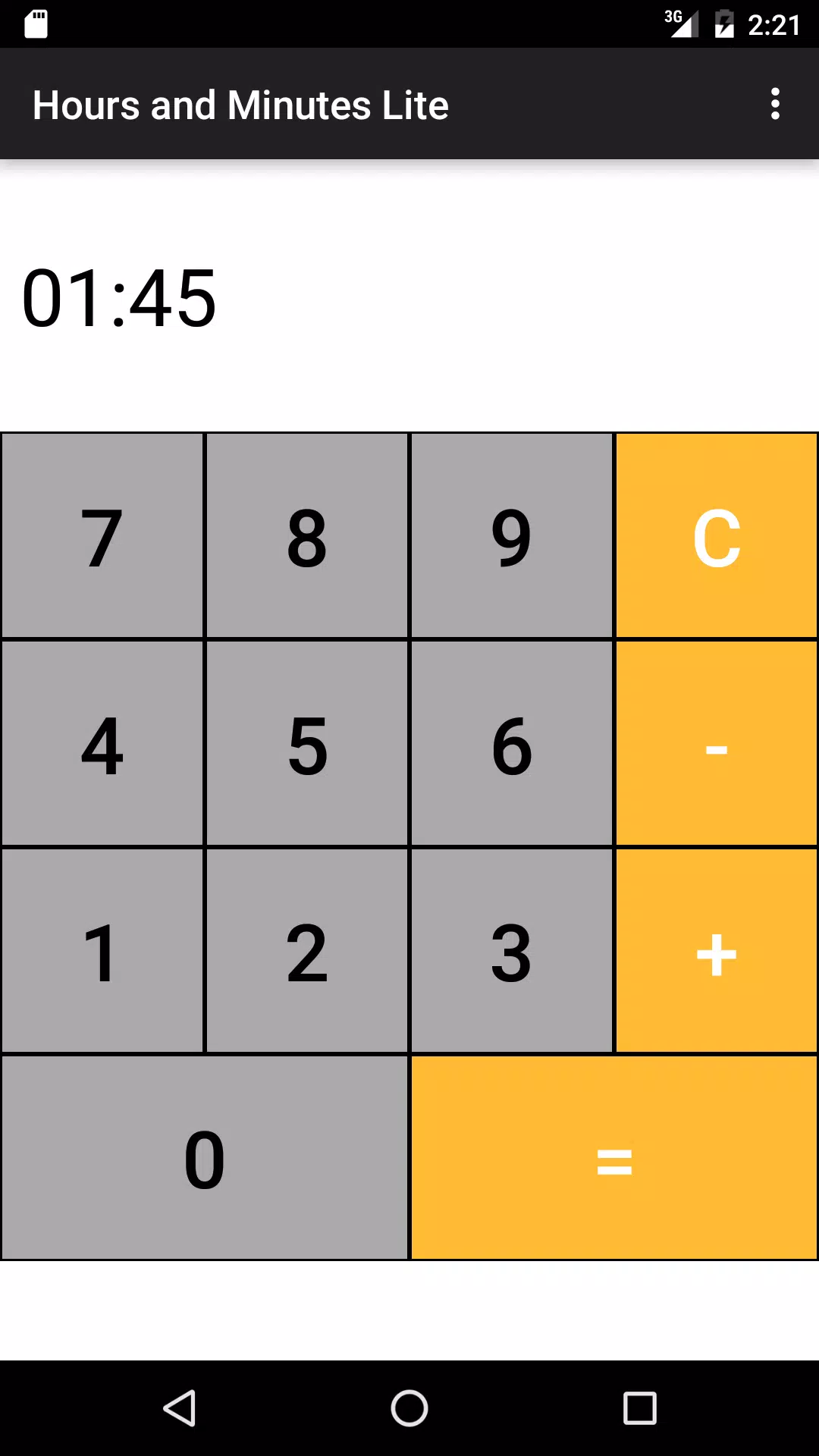 Hours Minutes Time Calculator APK for Android Download
