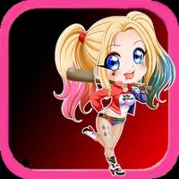 Dress Up Game For Harley Quinn capture d'écran 1