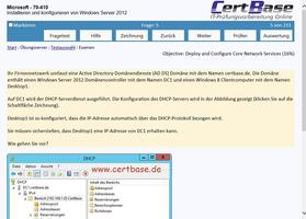 برنامه‌نما CertBase - IT-Prüfungshilfen عکس از صفحه