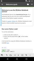 QPyNotebook screenshot 2