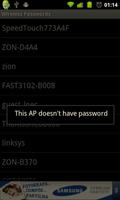 Wireless Passwords تصوير الشاشة 1